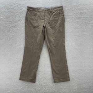 Mountain Hardwear Hiking Pants Womens 12x30 Beige Outdoor Gorpcore Granola Girl
